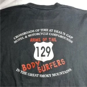 the dragon Shirts Deals Gap Mens Vintage T Shirt L Tail Of The